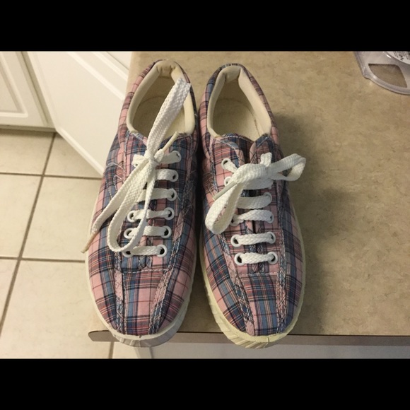 tretorn plaid sneakers